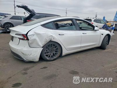 Trzecie zdjęcie samochodu z tyłu: 2025 TESLA MODEL 3 VIN:5YJ3E1EA9SF010584 - miniatura