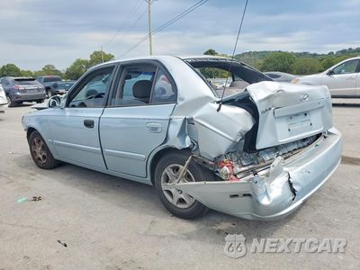 Drugie zdjęcie samochodu z przodu: 2005 HYUNDAI ACCENT GLS VIN:KMHCG45C35U605791 - miniatura