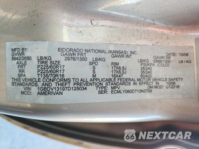 Zdjęcie 13 z 13 samochodu: 2007 CHEVROLET UPLANDER INCOMPLETE VIN:1GBDV13197D125034 - miniatura