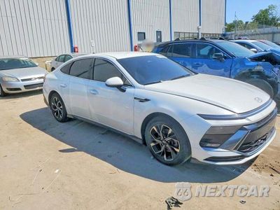 Czwarte zdjęcie samochodu z boku: 2024 HYUNDAI SONATA SEL VIN:KMHL64JA4RA412404 - miniatura