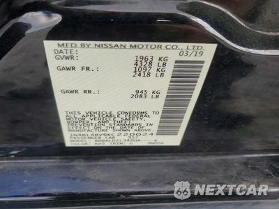 Zdjęcie 12 z 12 samochodu: 2019 NISSAN ALTIMA S VIN:1N4BL4BV6KC220024 - miniatura