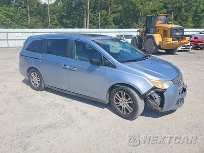 Czwarte zdjęcie samochodu z boku: 2012 HONDA ODYSSEY EXL VIN:5FNRL5H6XCB113593 - miniatura