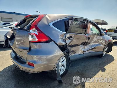 Trzecie zdjęcie samochodu z tyłu: 2015 HONDA CR-V EX VIN:3CZRM3H59FG707478 - miniatura