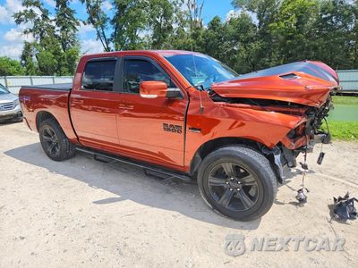 Czwarte zdjęcie samochodu z boku: 2017 RAM 1500 SPORT VIN:1C6RR7MT3HS679733 - miniatura
