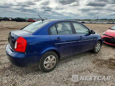 Trzecie zdjęcie samochodu z tyłu: 2009 HYUNDAI ACCENT GLS VIN:KMHCN46C39U314962 - miniatura