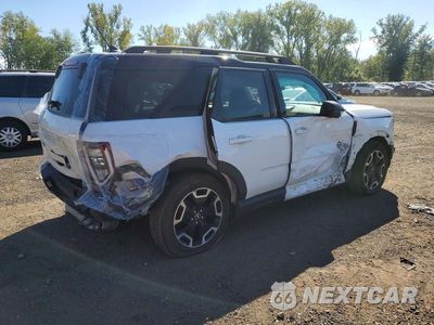 Trzecie zdjęcie samochodu z tyłu: 2023 FORD BRONCO SPORT OUTER BANKS VIN:3FMCR9C61PRD84657 - miniatura