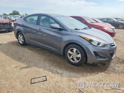 Czwarte zdjęcie samochodu z boku: 2014 HYUNDAI ELANTRA SE VIN:5NPDH4AE4EH455682 - miniatura