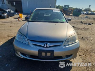 Piąte zdjęcie samochodu w środku: 2005 HONDA CIVIC LX VIN:2HGES16505H579309 - miniatura