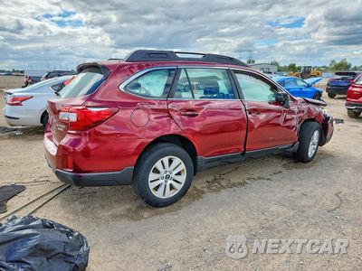 Trzecie zdjęcie samochodu z tyłu: 2017 SUBARU OUTBACK 2.5I VIN:4S4BSAAC3H3377221 - miniatura