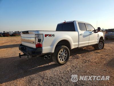 Trzecie zdjęcie samochodu z tyłu: 2019 FORD F250 SUPER DUTY VIN:1FT7W2BT4KEE32970 - miniatura