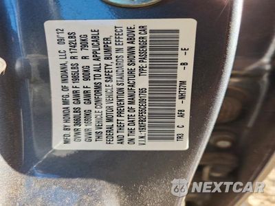 Zdjęcie 13 z 13 samochodu: 2012 HONDA CIVIC LX VIN:19XFB2F55CE091765 - miniatura