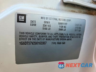 Zdjęcie 12 z 12 samochodu: 2009 CADILLAC CTS HI FEATURE V6 VIN:1G6DT57V290163367 - miniatura