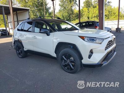 Czwarte zdjęcie samochodu z boku: 2021 TOYOTA RAV4 XSE VIN:2T3E6RFV9MW025461 - miniatura