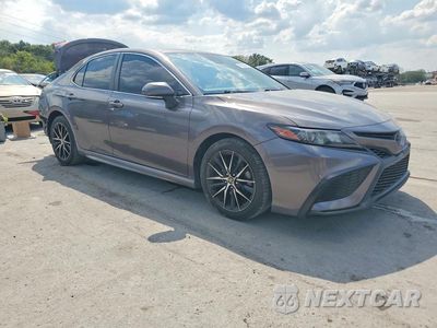 Czwarte zdjęcie samochodu z boku: 2022 TOYOTA CAMRY SE VIN:4T1G11AK8NU678959 - miniatura