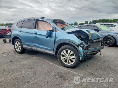 Czwarte zdjęcie samochodu z boku: 2014 HONDA CR-V EXL VIN:2HKRM4H72EH647191 - miniatura