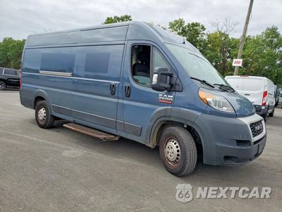 Czwarte zdjęcie samochodu z boku: 2021 RAM PROMASTER 3500 DELIVERY VAN VIN:3C6MRVJGXME550066 - miniatura