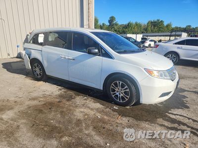 Czwarte zdjęcie samochodu z boku: 2012 HONDA ODYSSEY EXL VIN:5FNRL5H64CB046716 - miniatura