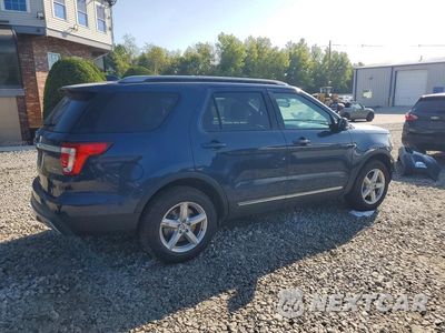 Trzecie zdjęcie samochodu z tyłu: 2017 FORD EXPLORER XLT VIN:1FM5K8D84HGD75144 - miniatura
