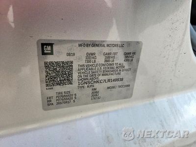 Zdjęcie 13 z 13 samochodu: 2020 CHEVROLET SUBURBAN C1500 LT VIN:1GNSCHKC7LR149938 - miniatura