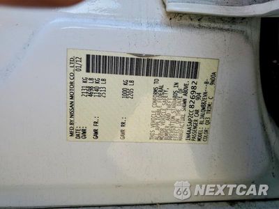 Zdjęcie 12 z 12 samochodu: 2012 NISSAN MAXIMA 3.5 S VIN:1N4AA5AP2CC826982 - miniatura