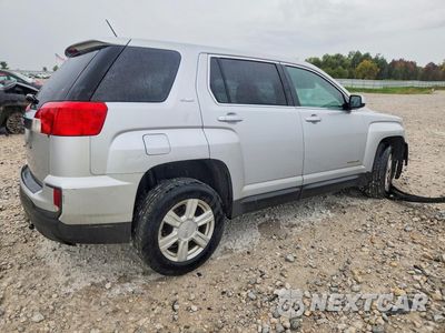 Trzecie zdjęcie samochodu z tyłu: 2016 GMC TERRAIN SLE VIN:2GKALMEK9G6182204 - miniatura