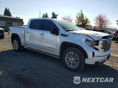 Czwarte zdjęcie samochodu z boku: 2023 GMC SIERRA DENALI VIN:1GTUUGEL8PZ164099 - miniatura