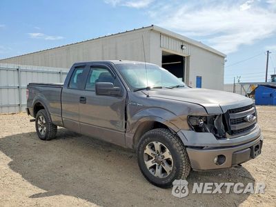 Czwarte zdjęcie samochodu z boku: 2014 FORD F150 SUPER CAB VIN:1FTEX1EM8EFB29885 - miniatura