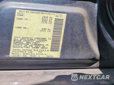 Zdjęcie 12 z 12 samochodu: 2013 NISSAN ALTIMA 2.5 VIN:1N4AL3APXDC912024 - miniatura