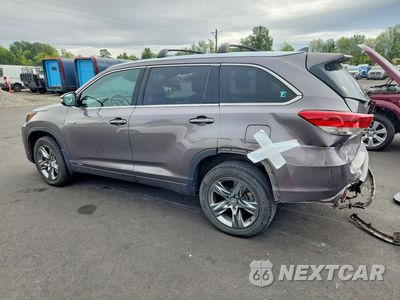 Drugie zdjęcie samochodu z przodu: 2019 TOYOTA HIGHLANDER HYBRID LIMITED PLATINUM VIN:5TDDGRFH3KS062913 - miniatura
