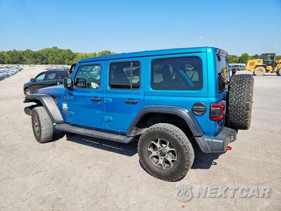 Drugie zdjęcie samochodu z przodu: 2020 JEEP WRANGLER UNLIMITED RUBICON VIN:1C4HJXFN8LW135546 - miniatura