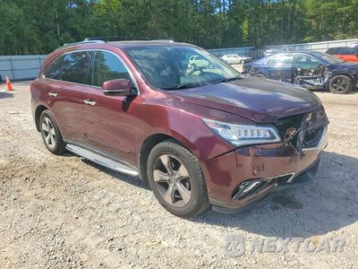 Czwarte zdjęcie samochodu z boku: 2014 ACURA MDX VIN:5FRYD4H2XEB031431 - miniatura