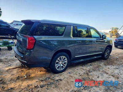 Trzecie zdjęcie samochodu z tyłu: 2021 GMC YUKON XL DENALI VIN:1GKS1JKL0MR212695 - miniatura