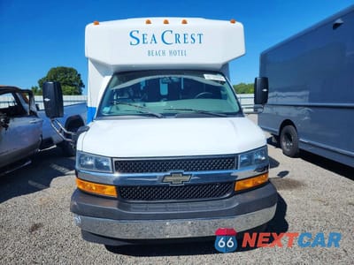 Drugie zdjęcie samochodu z przodu: 2019 CHEVROLET EXPRESS G3500 VIN:1HA3GRBG4KN005632 - miniatura