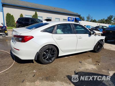 Trzecie zdjęcie samochodu z tyłu: 2023 HONDA CIVIC SPORT VIN:2HGFE2F59PH512440 - miniatura