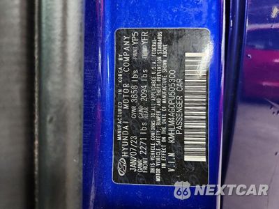 Zdjęcie 13 z 13 samochodu: 2023 HYUNDAI ELANTRA SEL VIN:KMHLM4AG0PU505300 - miniatura