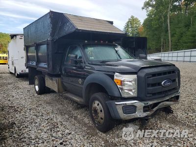 Czwarte zdjęcie samochodu z boku: 2014 FORD F550 SUPER DUTY CHIPPER TRUCK VIN:1FDUF5HT4EEB47794 - miniatura