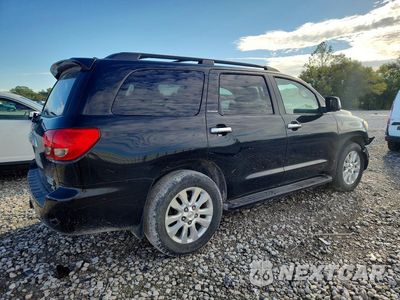 Trzecie zdjęcie samochodu z tyłu: 2011 TOYOTA SEQUOIA PLATINUM VIN:5TDDW5G19BS041867 - miniatura