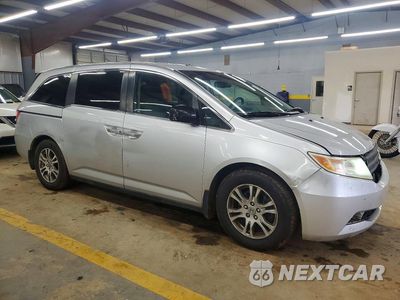 Czwarte zdjęcie samochodu z boku: 2013 HONDA ODYSSEY EXL VIN:5FNRL5H64DB047138 - miniatura