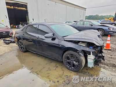 Czwarte zdjęcie samochodu z boku: 2024 HYUNDAI ELANTRA N LINE VIN:KMHLR4DF8RU774555 - miniatura