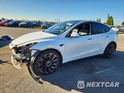 2021 TESLA MODEL Y 5YJYGDEF3MF240086 - główne zdjęcie licytacji z USA - miniatura