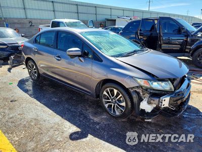 Czwarte zdjęcie samochodu z boku: 2015 HONDA CIVIC EX VIN:19XFB2F81FE091163 - miniatura