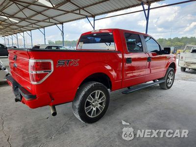 Trzecie zdjęcie samochodu z tyłu: 2014 FORD F150 SUPERCREW VIN:1FTFW1EF3EKF68301 - miniatura