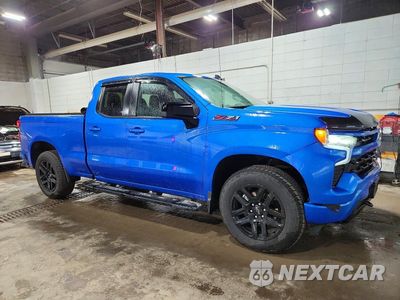Czwarte zdjęcie samochodu z boku: 2025 CHEVROLET SILVERADO K1500 RST VIN:1GCRKEED7SZ313622 - miniatura