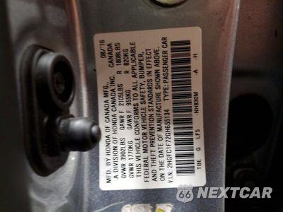 Zdjęcie 13 z 13 samochodu: 2016 HONDA CIVIC EXL VIN:2HGFC1F72GH655134 - miniatura