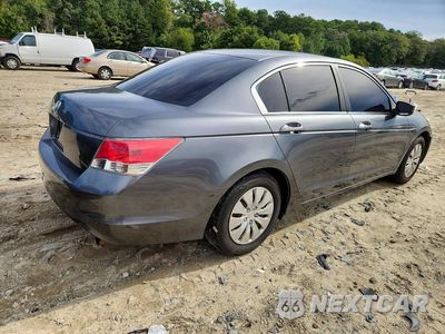 Trzecie zdjęcie samochodu z tyłu: 2010 HONDA ACCORD LX VIN:1HGCP2F30AA163962 - miniatura