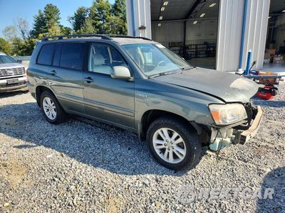 Czwarte zdjęcie samochodu z boku: 2007 TOYOTA HIGHLANDER HYBRID VIN:JTEEW21A770037902 - miniatura