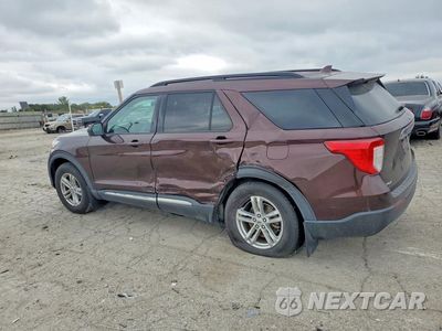 Drugie zdjęcie samochodu z przodu: 2020 FORD EXPLORER XLT VIN:1FMSK8DH7LGB65309 - miniatura