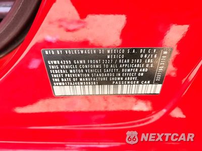Zdjęcie 12 z 12 samochodu: 2016 VOLKSWAGEN JETTA SPORT VIN:3VWD17AJ4GM398381 - miniatura