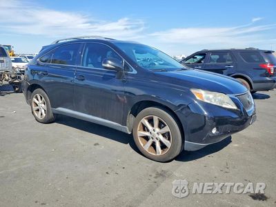 Czwarte zdjęcie samochodu z boku: 2012 LEXUS RX 350 VIN:2T2ZK1BAXCC079020 - miniatura