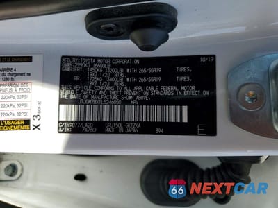 Zdjęcie 14 z 14 samochodu: 2020 LEXUS GX 460 LUXURY VIN:JTJGM7BX1L5246050 - miniatura